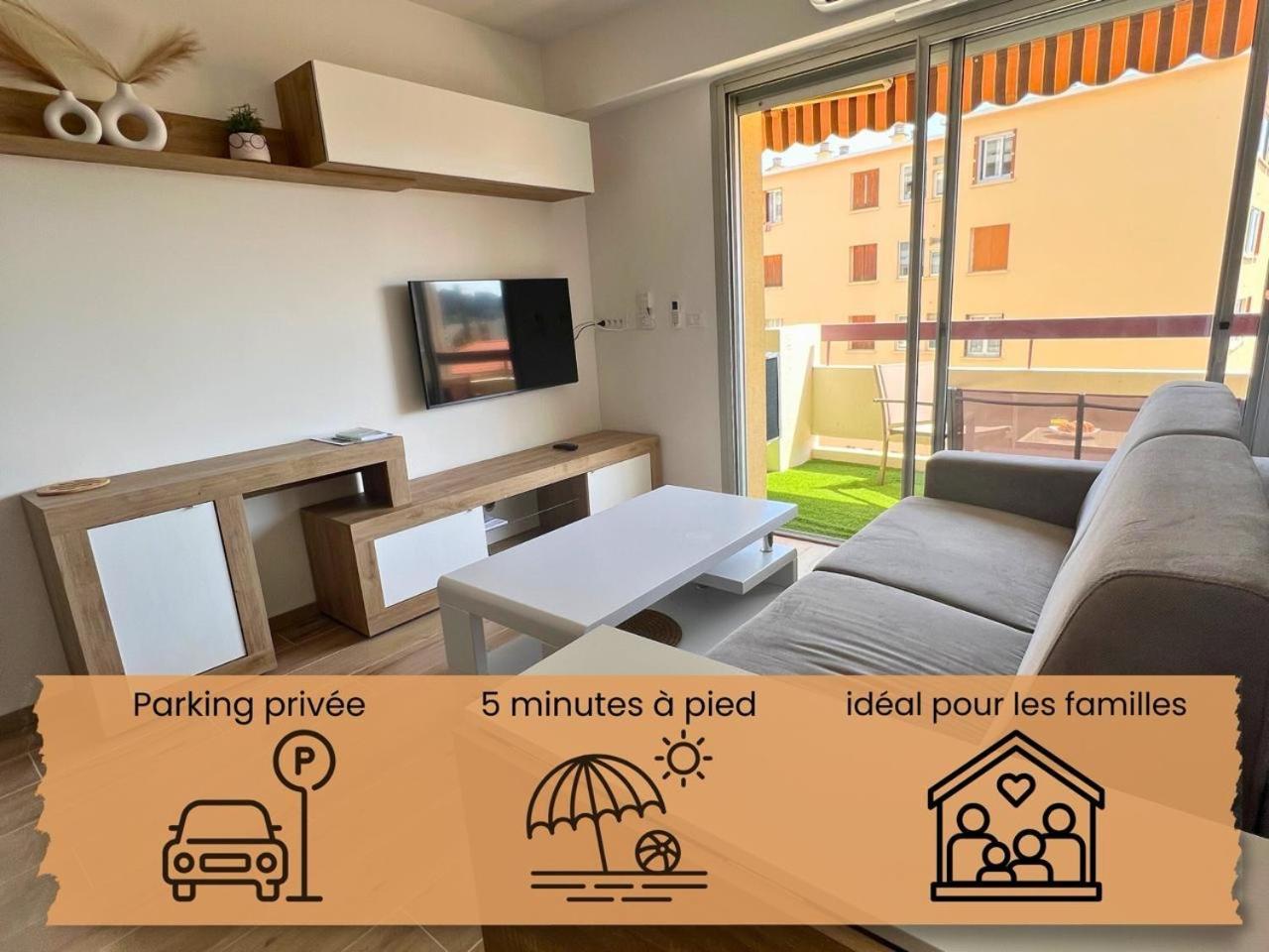 Studio Kialeo Pres De La Plage Avec Parking ロクブリュヌ＝カップ＝マルタン エクステリア 写真